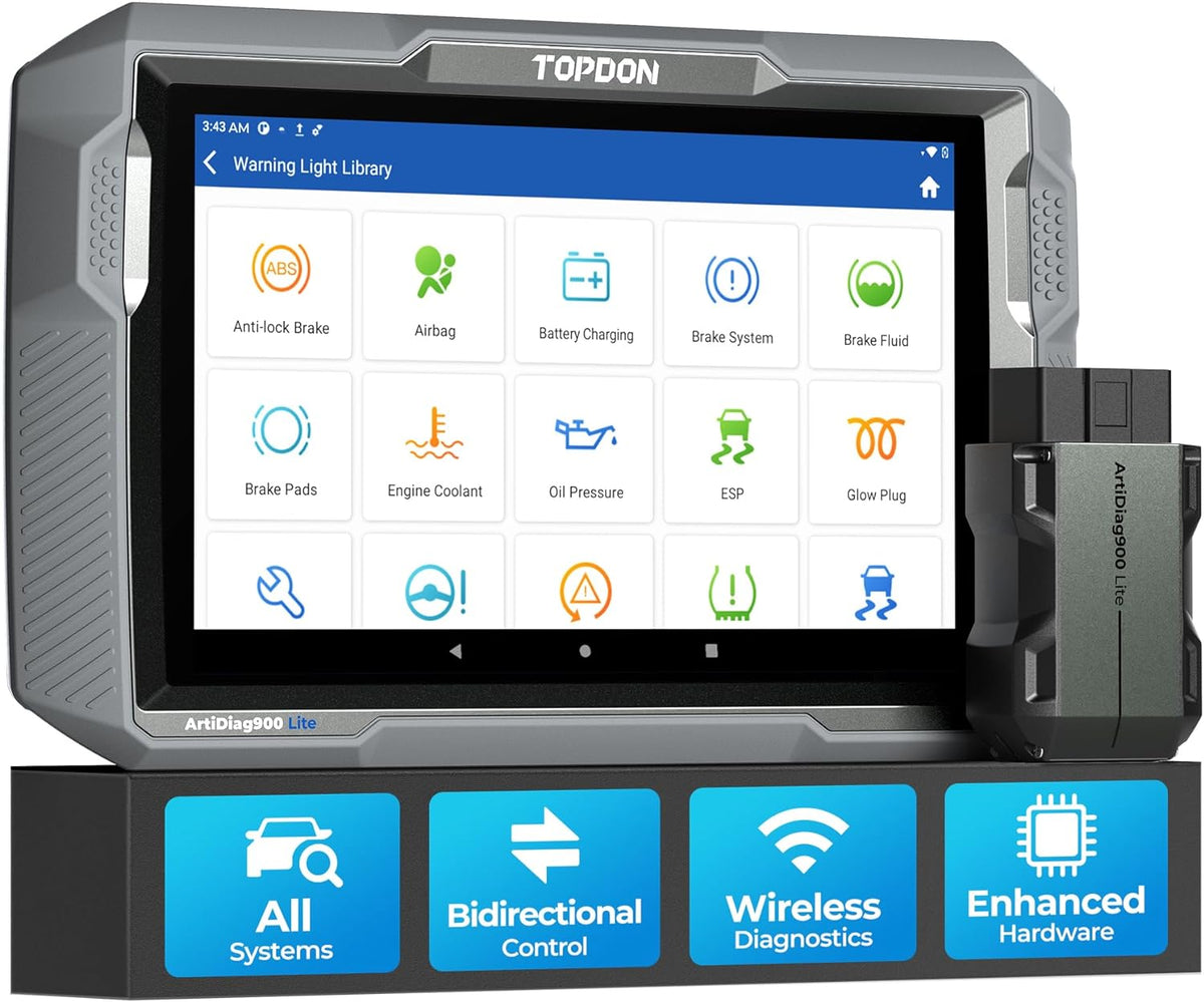 TOPDON ArtiDiag900 Lite – Bidirectional Scan Tool, Wireless Diagnostic