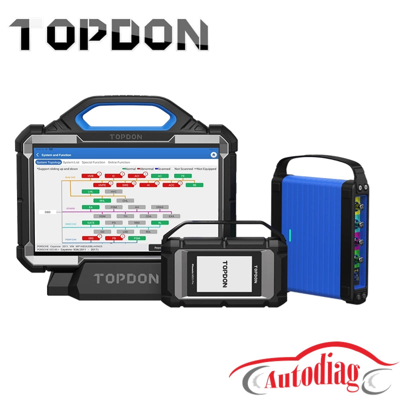 Topdon Phoenix Max [3-Year Free Update] With 4 Channel Oscilloscope