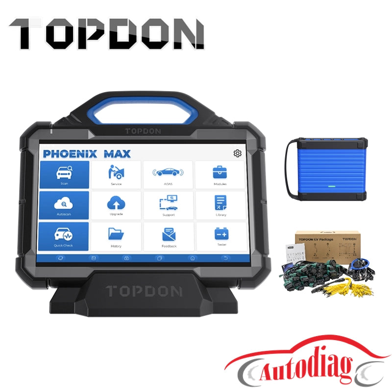 Topdon Phoenix Max [3-Year Free Update] With 4 Channel Oscilloscope