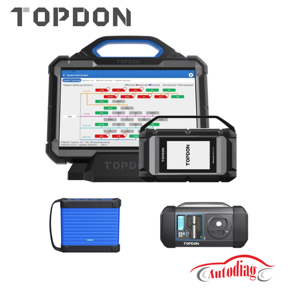 Topdon Phoenix Max [3-Year Free Update] With 4 Channel Oscilloscope