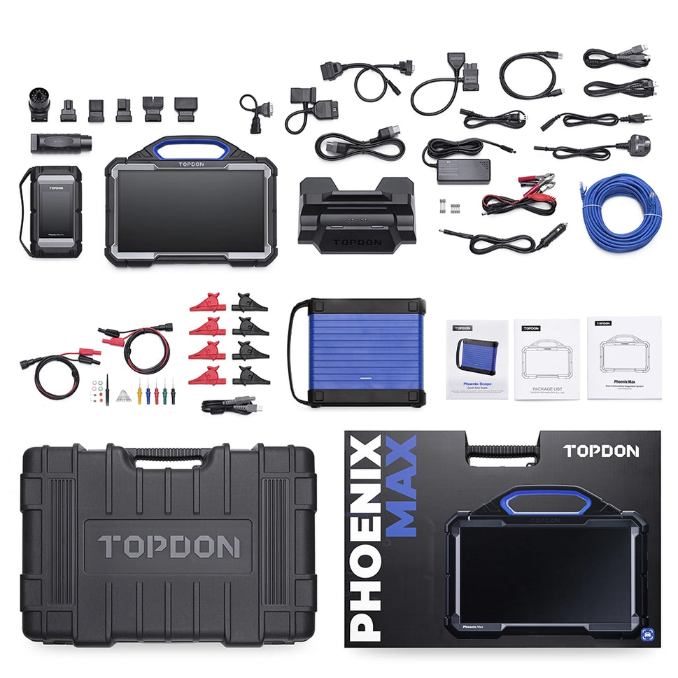 Topdon Phoenix Max [3-Year Free Update] With 4 Channel Oscilloscope