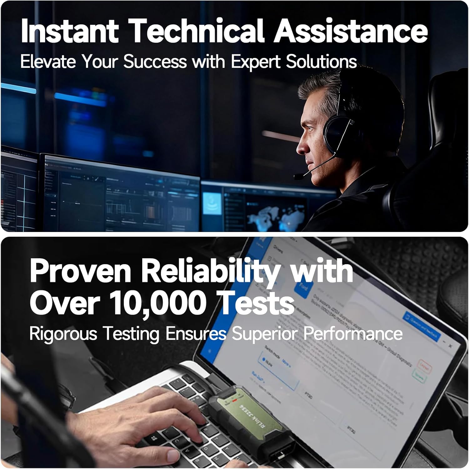 Professional Diagnostic Tool – OE-Level Coverage, Free Drivers & 1-Year TopScan