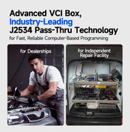 Professional Diagnostic Tool – OE-Level Coverage, Free Drivers & 1-Year TopScan