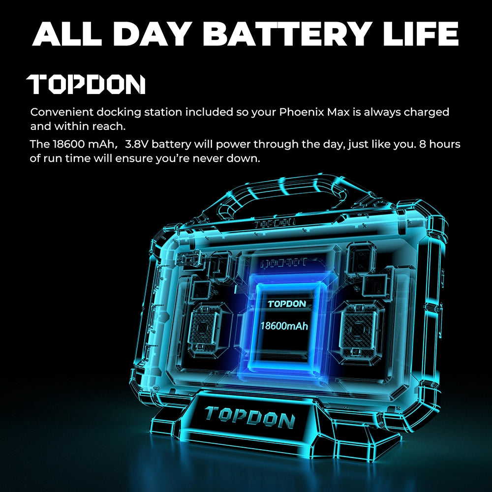 Topdon Phoenix Max [3-Year Free Update] With 4 Channel Oscilloscope