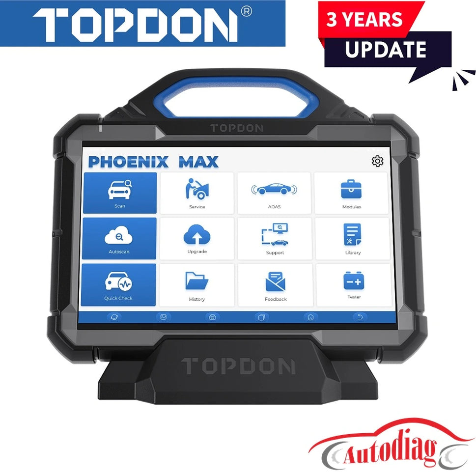 Topdon Phoenix Max [3-Year Free Update] With 4 Channel Oscilloscope