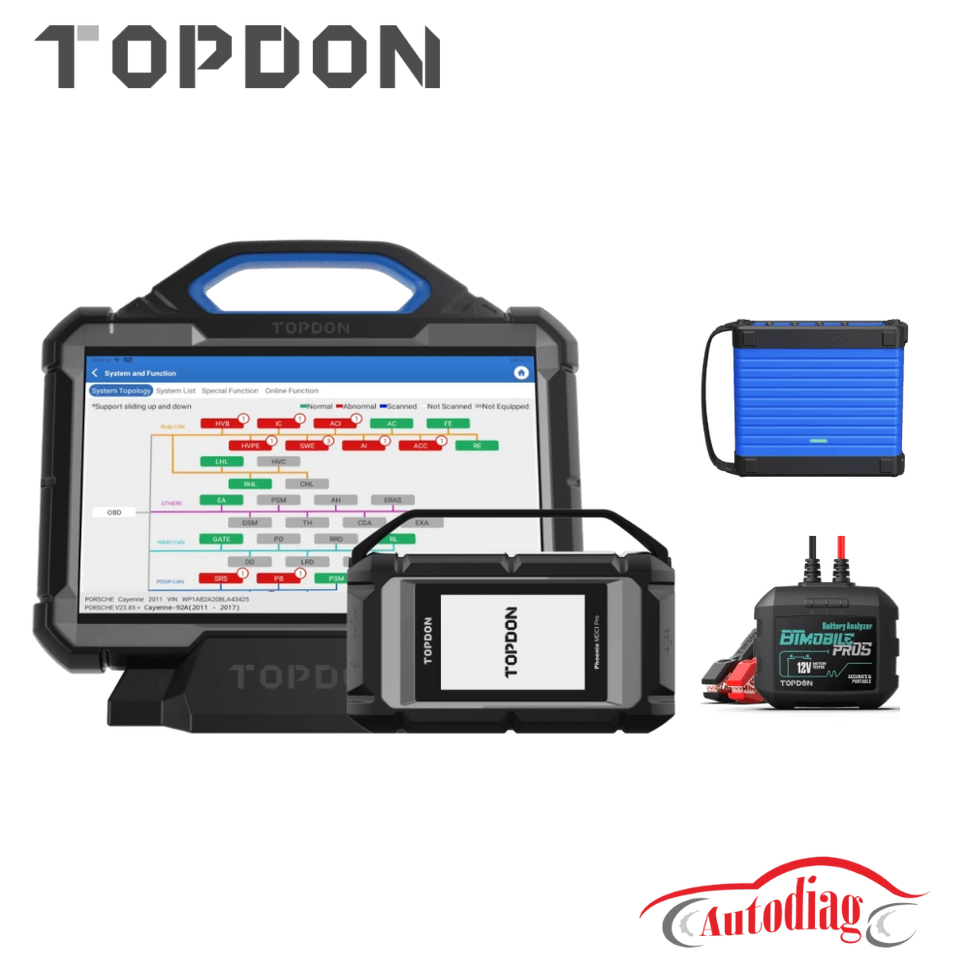 Topdon Phoenix Max [3-Year Free Update] With 4 Channel Oscilloscope